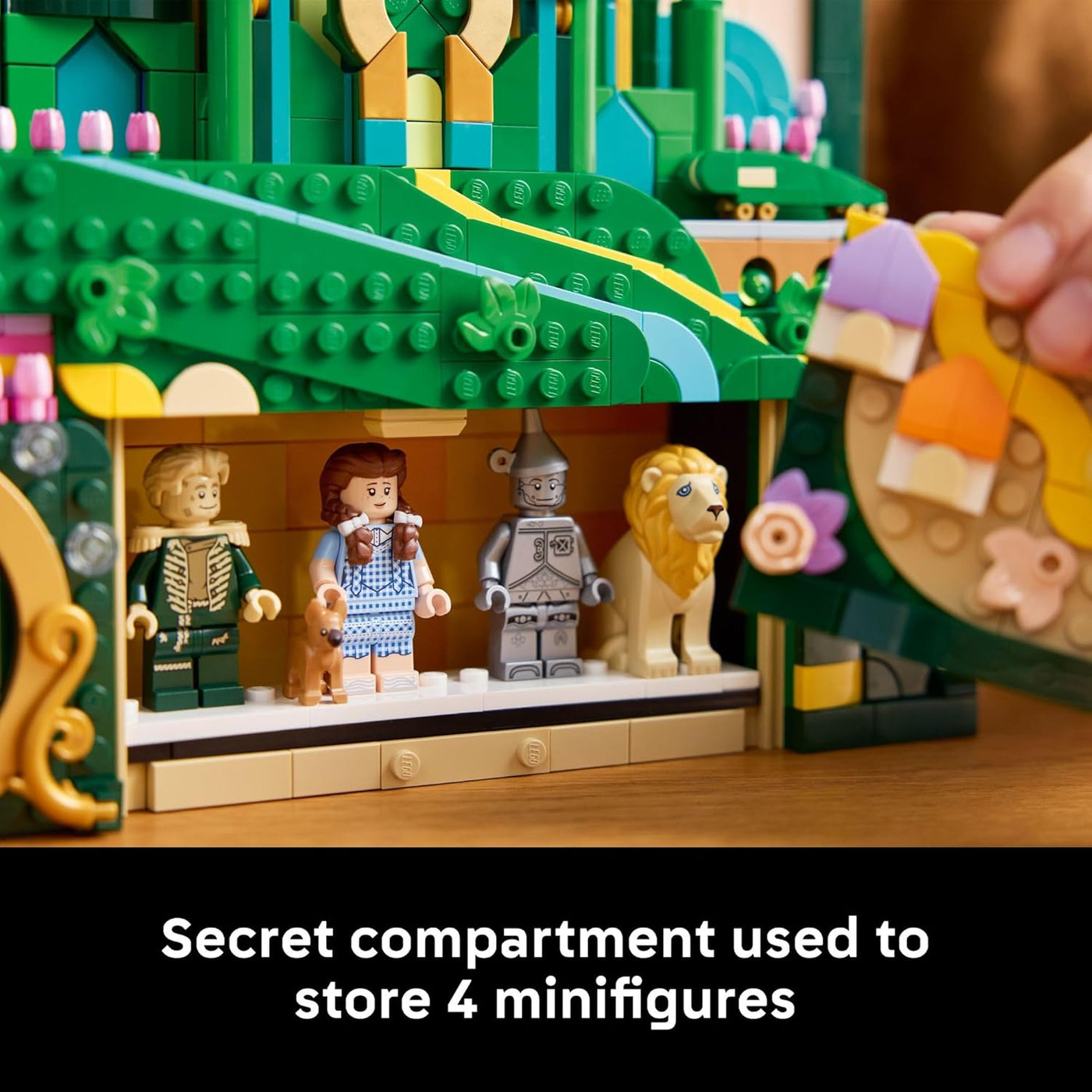 LEGO Wicked Emerald City Wall Art Building Set 75685