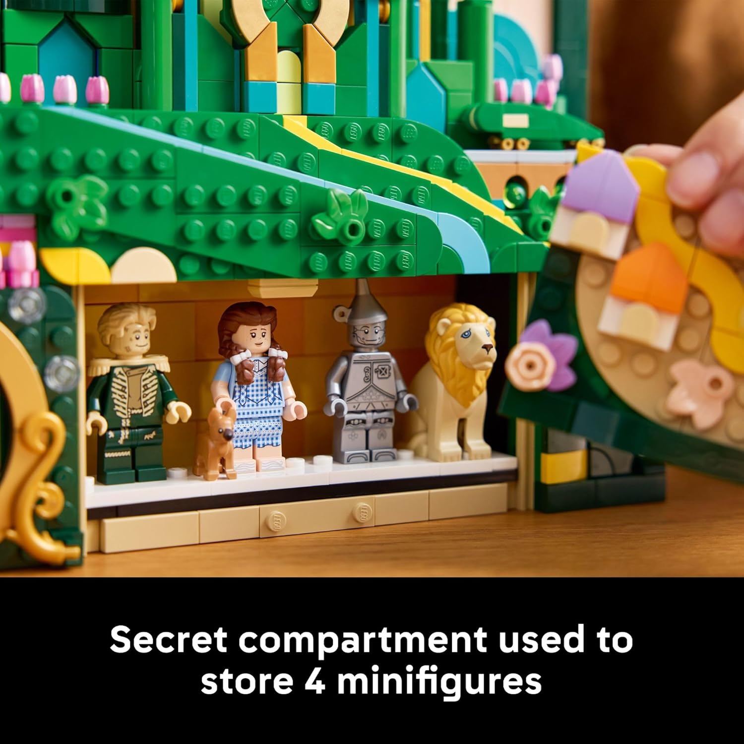 LEGO Wicked Emerald City Wall Art Building Set 75685