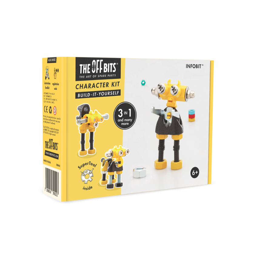 The Off Bits INFOBIT Build-it-Yourself Character Kit