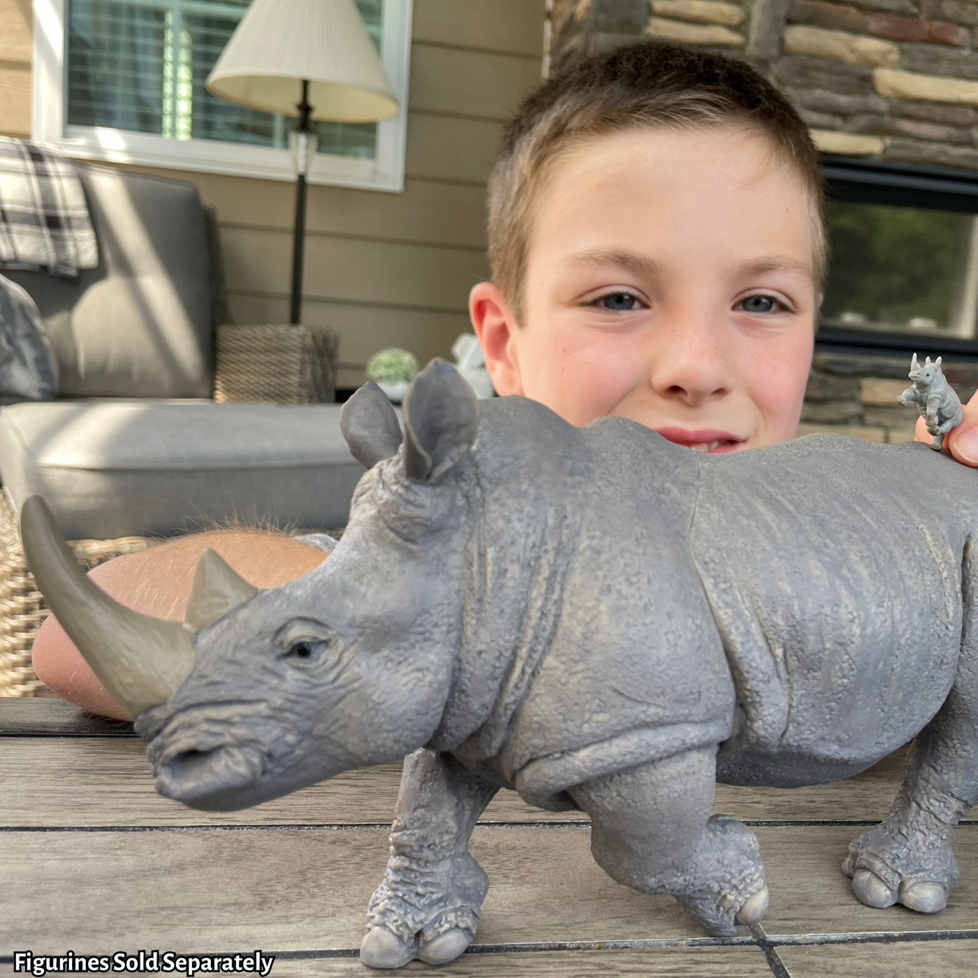 White Rhinoceros Figurine | Safari Ltd® Wildlife Toy | Safari Ltd®