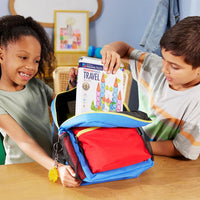 Magna-Tiles microMAGS 55 Pc Deluxe Travel Magnetic Building Set |  | Safari Ltd®