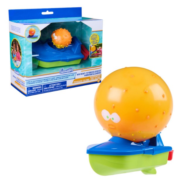 SwimWays Pufferfish Air Boat |  | Safari Ltd®