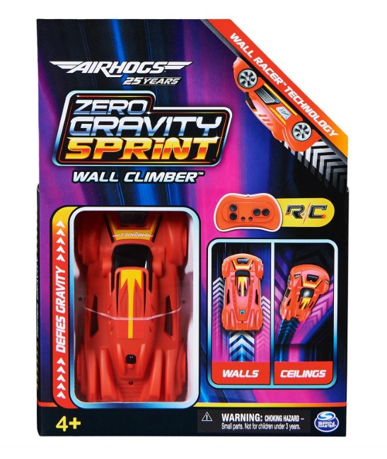 Air Hogs, Zero Gravity Sprint RC Car Wall Climber |  | Safari Ltd®