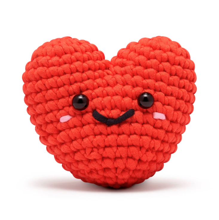 Val the Heart - Woobles Beginner Crochet Amigurumi Kit