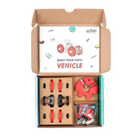 The Off Bits FORMULABIT Build-it-Yourself 3-in-1 Vehicle Kit - Red