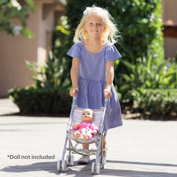 Adora Zig Zag Mini Umbrella Doll Stroller |  | Safari Ltd®
