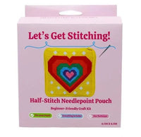 Heart Needlepoint Bag Kit