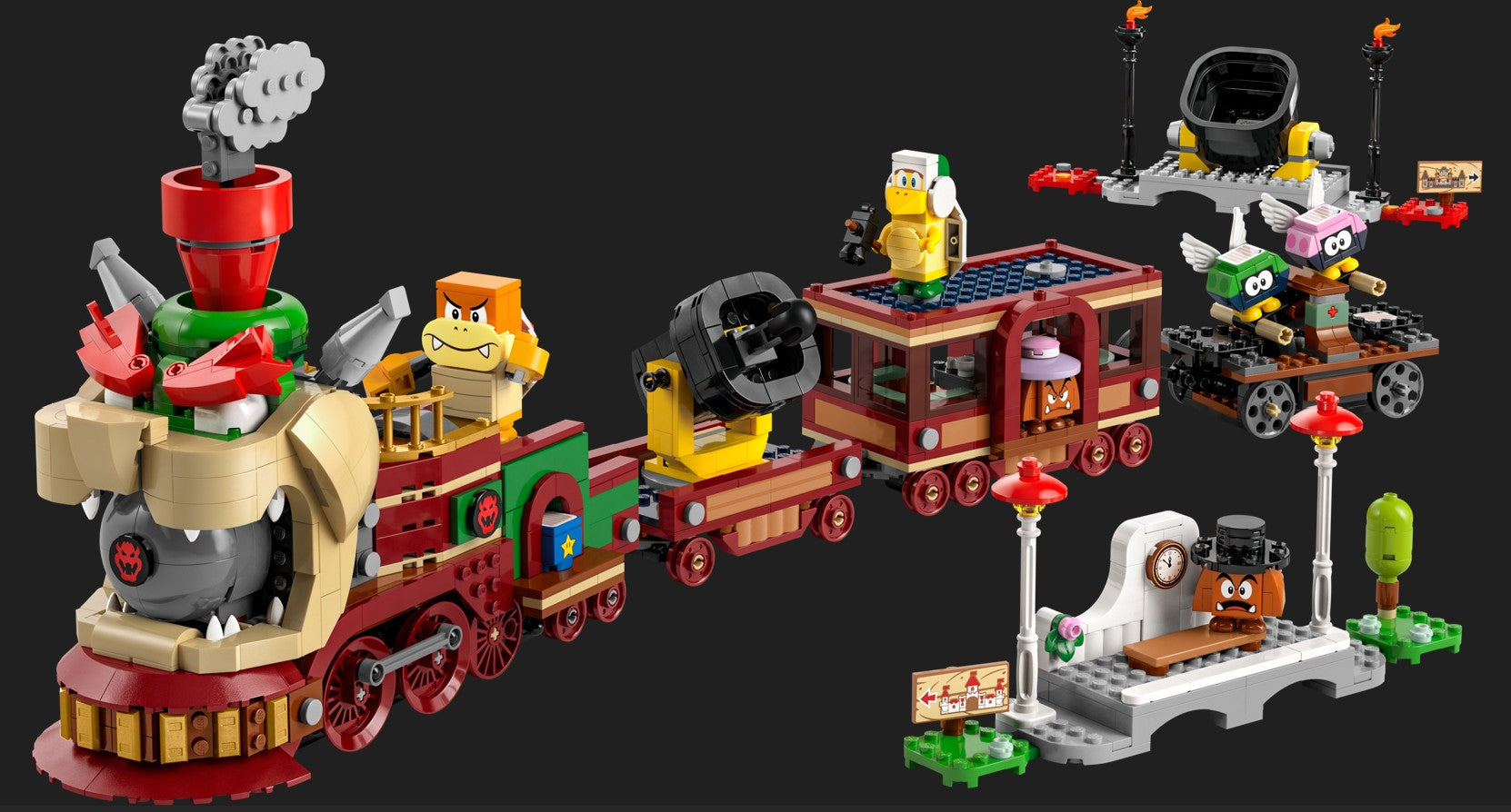 LEGO Super Mario The Bowser Express Train |  | Safari Ltd®