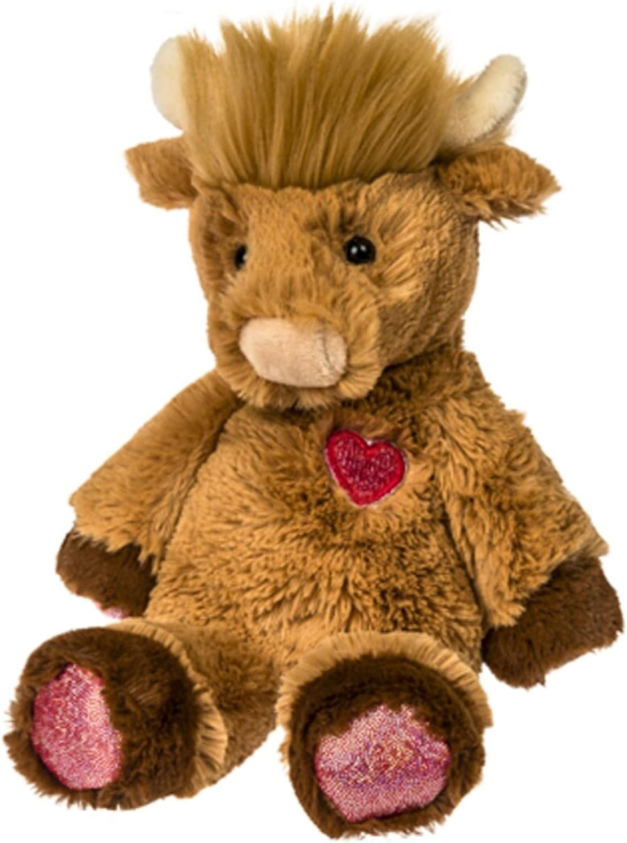 Marshmallow Junior Highland Cow Plush Stuffed Animal