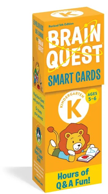 Brain Quest Kindergarten Smart Cards Revised 5th Edition
