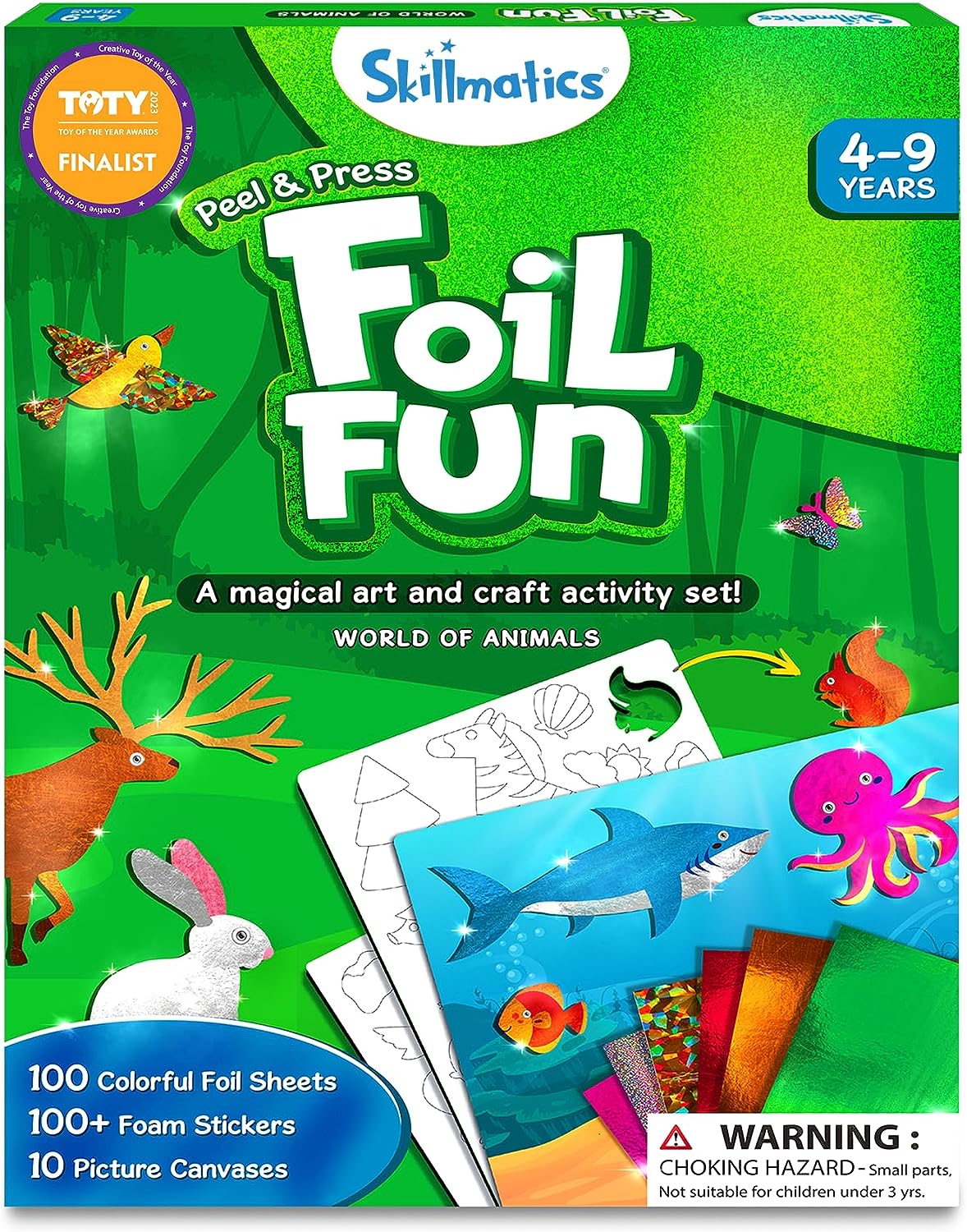Skillmatics - Foil Fun - World of Animals