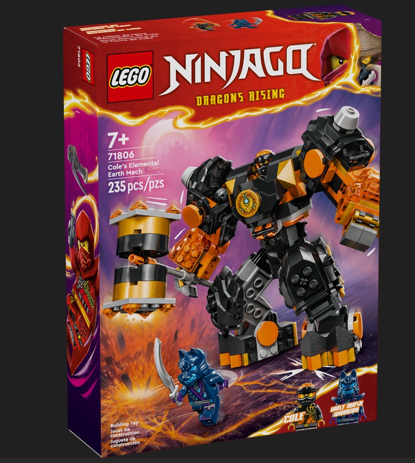 LEGO Cole's Elemental Earth Mech | Safari Ltd®