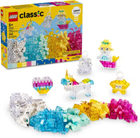 LEGO Classic Magical Transparent Box Beginner Building Set 11040