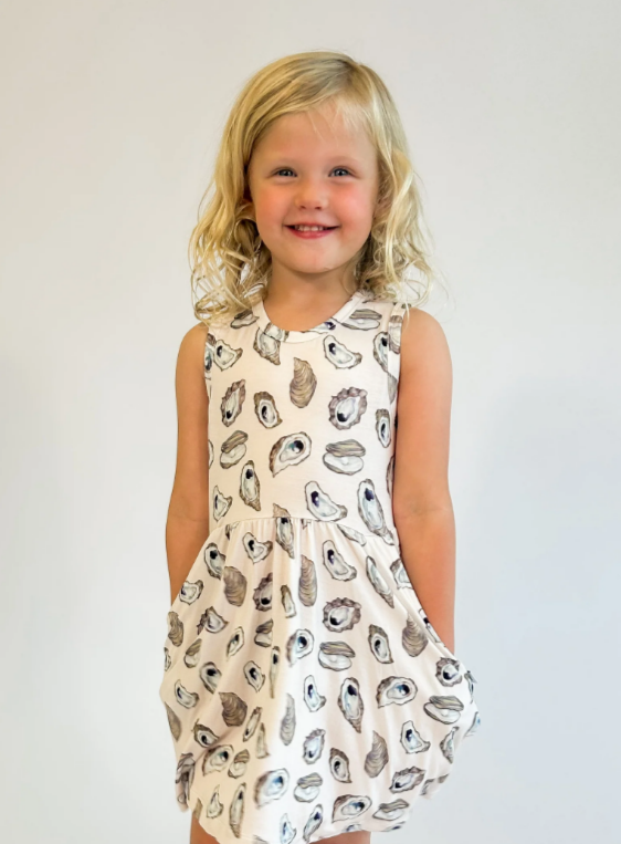 Goosies Sleeveless Dress - Oysters