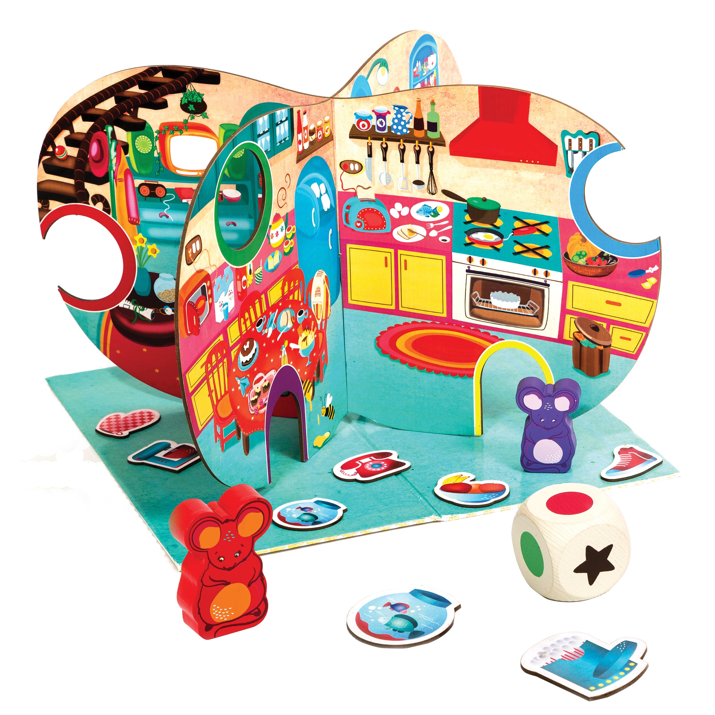Chalk & Chuckles Tidy Up Matching & Sorting Game |  | Safari Ltd®