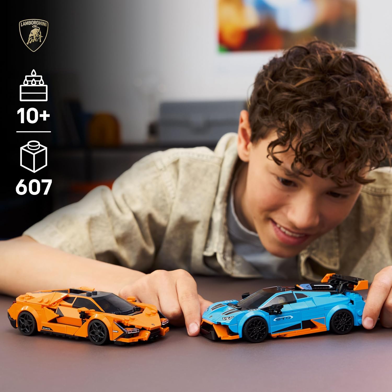 LEGO Speed Champions Champions Lamborghini Revuelto & Huracán STO