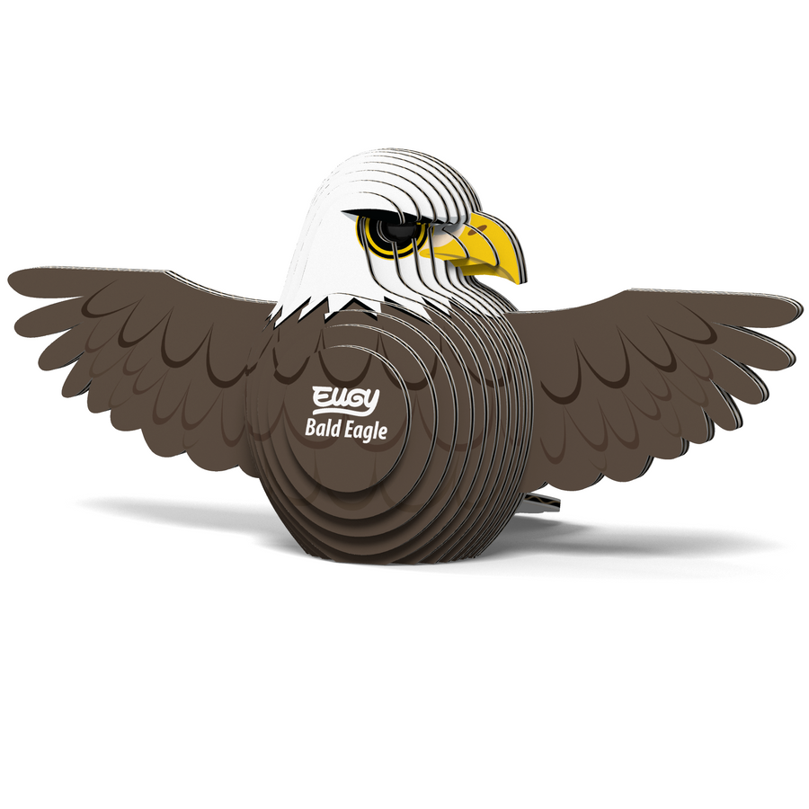 EUGY Bald Eagle 3D Puzzle | Eugy | Safari Ltd®