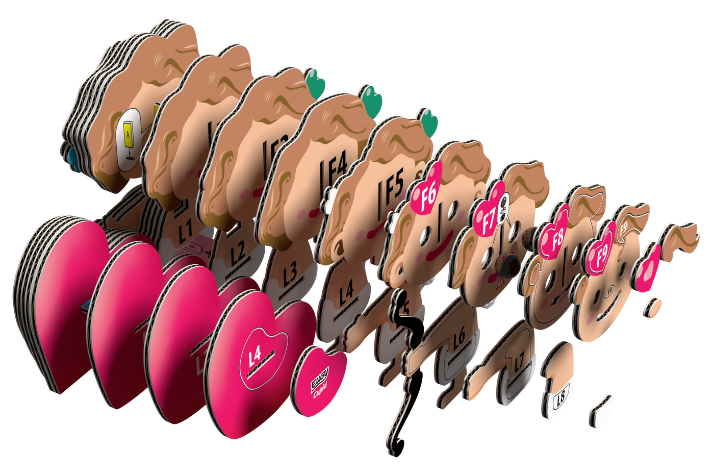 EUGY Cupid 3D Puzzle |  | Safari Ltd®