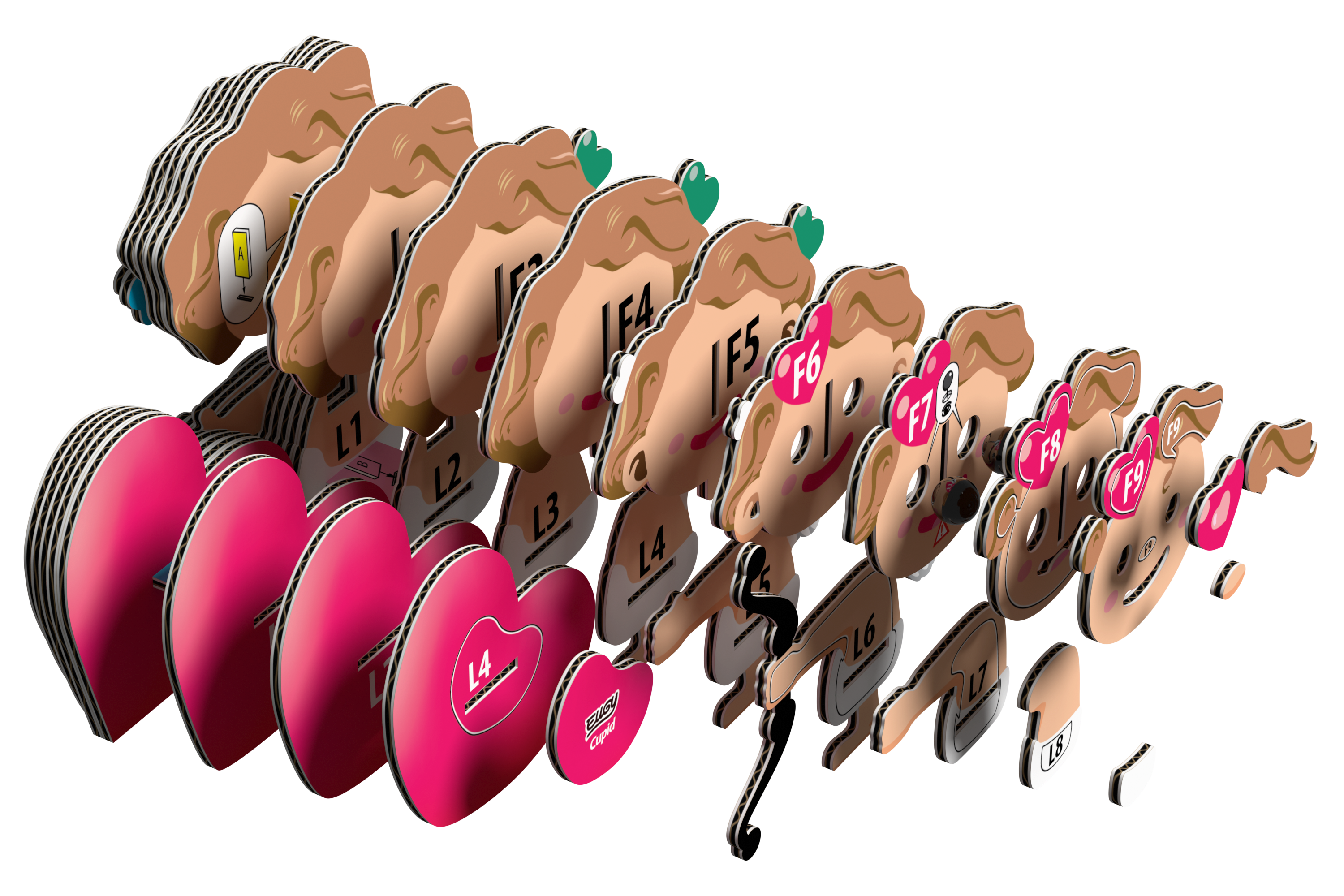 EUGY Cupid 3D Puzzle |  | Safari Ltd®