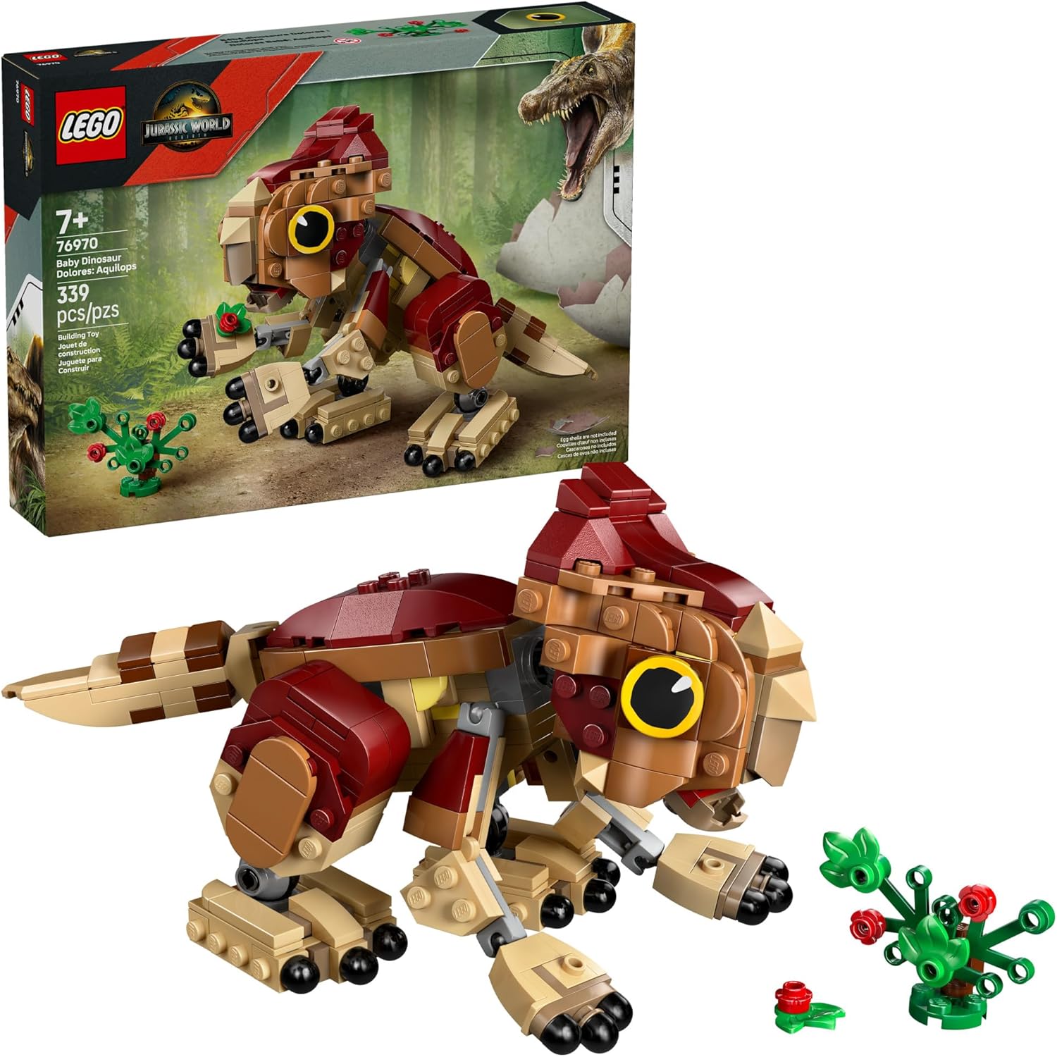 LEGO Jurassic World: Rebirth Baby Dinosaur Dolores: Aquilops Set 76970 |  | Safari Ltd®
