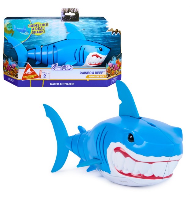 SwimWays Rainbow Reef Shark Toy |  | Safari Ltd®