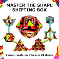 Shashibo Holographic Shape Shifting Box - Stained Glass |  | Safari Ltd®