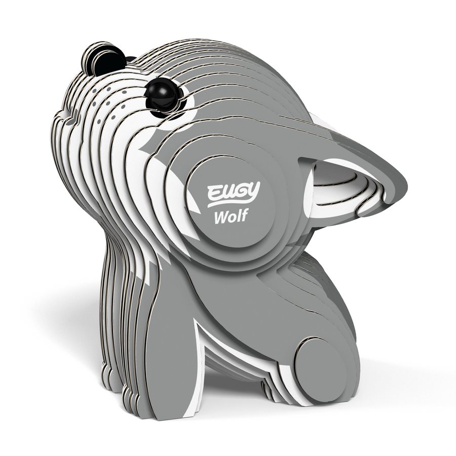 EUGY Wolf 3D Puzzle | Eugy | Safari Ltd®