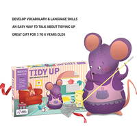 Chalk & Chuckles Tidy Up Matching & Sorting Game |  | Safari Ltd®