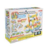 RAIL CUBE Magnetic Monorail 66 Piece Deluxe Set