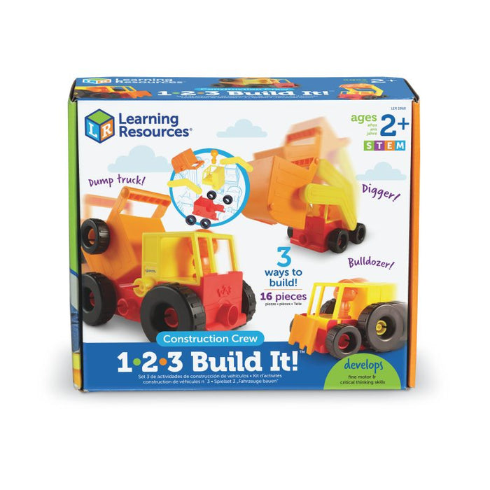 1-2-3 Build It! Construction Crew - Safari Ltd®