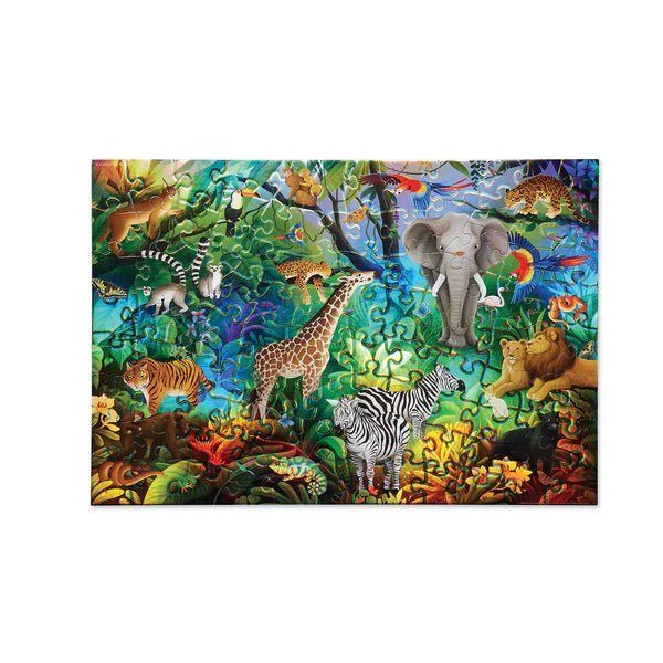 Jungle Animals 100pc Puzzle