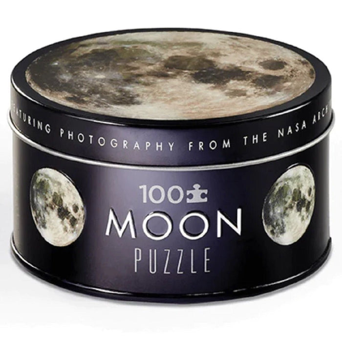 100 piece Tin Space Puzzle: Moon - Safari Ltd®