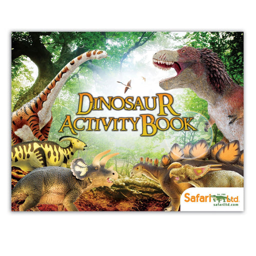 Safari Ltd Dinosaur Activity Book | Books | Safari Ltd®