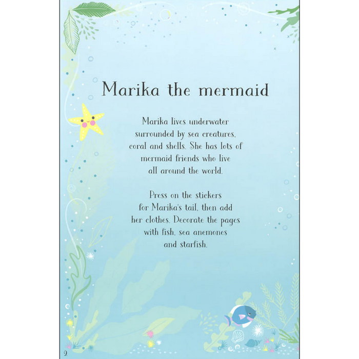 Little Sticker - Dolly Dressing Mermaids Book |  | Safari Ltd®