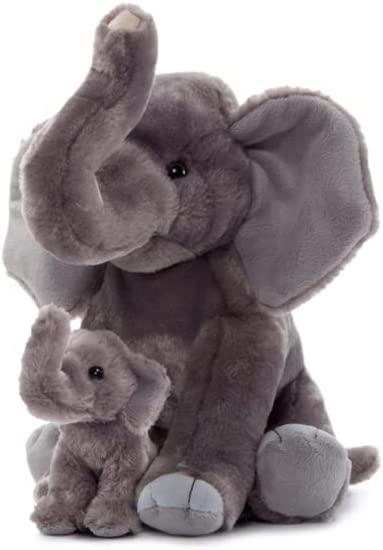12" (28cm) Wild Onez Elephant & Baby - Safari Ltd®