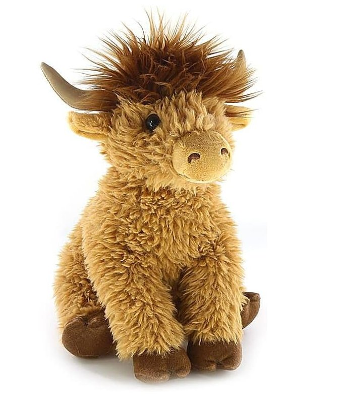 12 (28cm) Wild Onez Highland Cow, The Petting Zoo