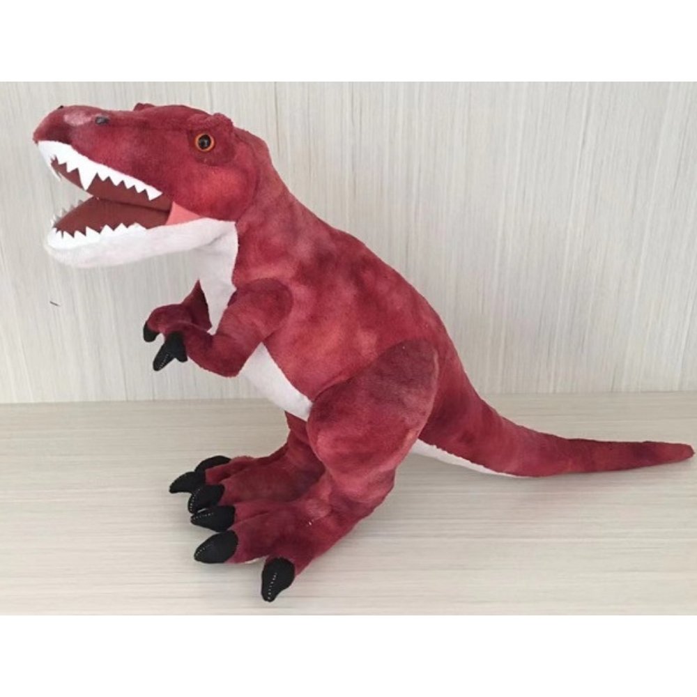 Toronto Raptors NBA Red Dinosaur 13” Mascot Plush Toy with Basketball