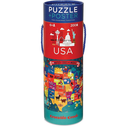 200 piece USA puzzle - Safari Ltd®