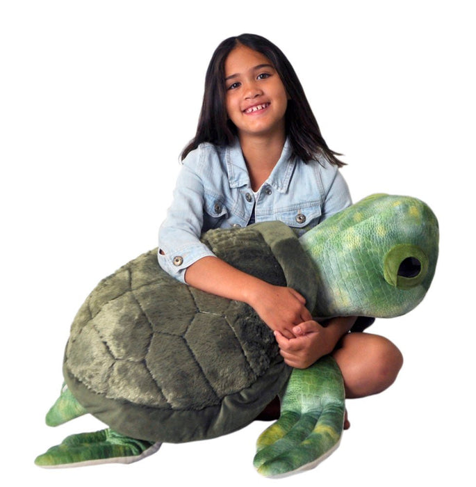 32" Plush Conservation Sea Turtle - Safari Ltd®