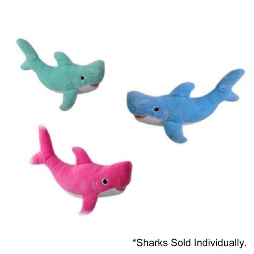 36" Plush Cutie Shark - Assorted (Blue, Pink, Turquoise) - Safari Ltd®