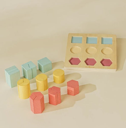 3D Wooden Shapes to Assemble - Safari Ltd®