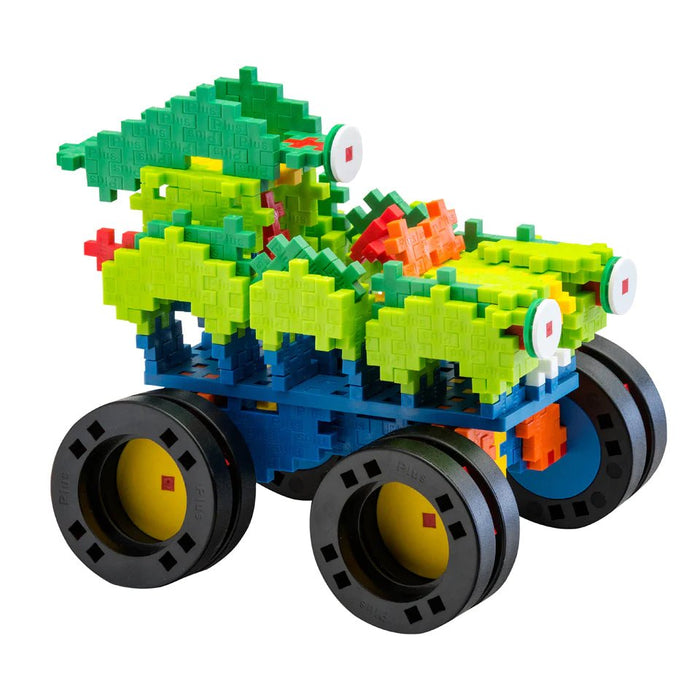 600 pc Plus-Plus GO! - Monster Trucks - Safari Ltd®