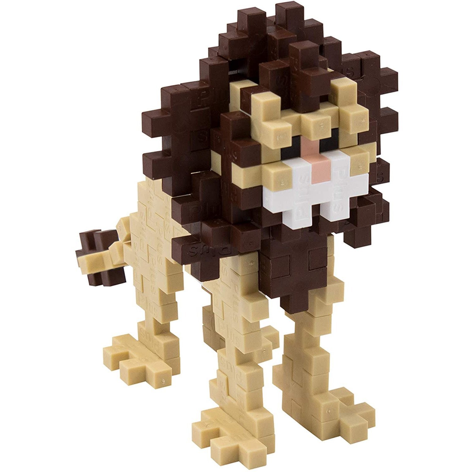 70 pc Plus-Plus Lion Tube – Creative Building Set for Kids