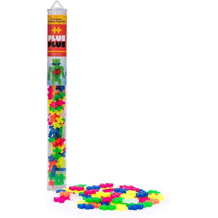 70 pc Plus-Plus Neon Tube - Safari Ltd®