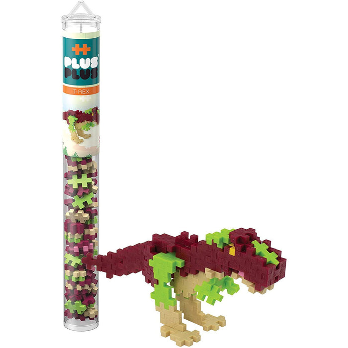 70 pc Plus-Plus T-Rex Tube