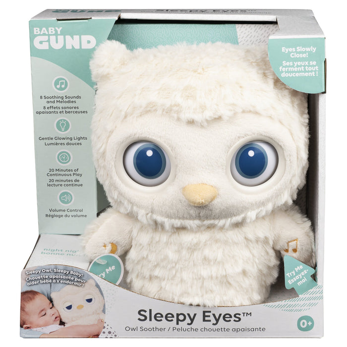 8" Sleepy Eyes Owl Bedtime Soother - Safari Ltd®