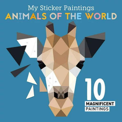 Activity Book - My Sticker Paintings: Animals of the World - Safari Ltd®