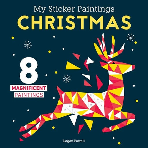 Activity Book - My Sticker Paintings: Christmas - Safari Ltd®