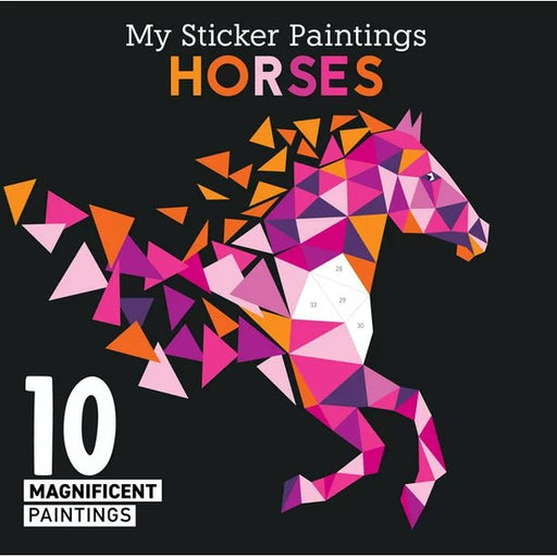 Activity Book - My Sticker Paintings: Horses - Safari Ltd®