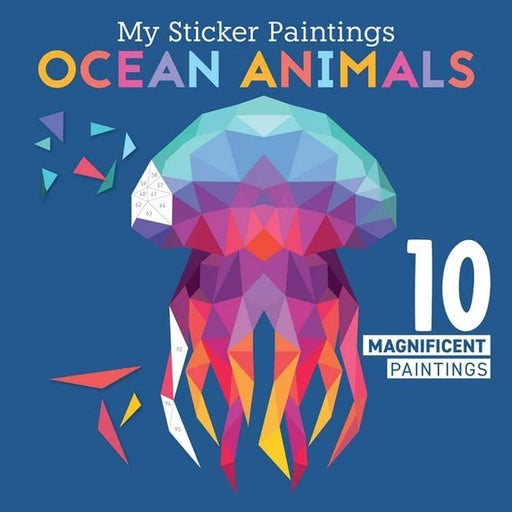 Activity Book - My Sticker Paintings: Ocean Animals - Safari Ltd®